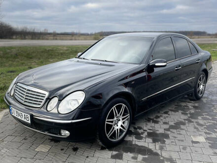 Черный Мерседес Е-Класс, объемом двигателя 2.69 л и пробегом 270 тыс. км за 7800 $, фото 1 на Automoto.ua