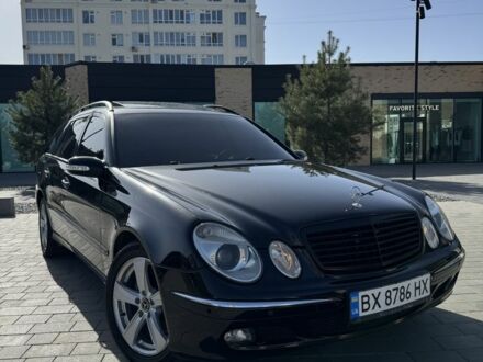 Мерседес Е-Клас 2005 у Хмельницькому на Automoto.ua Чорний Мерседес Е-Клас, об'ємом двигуна 3 л та пробігом 378 тис. км за 6999 $, фото 1 на Automoto.ua