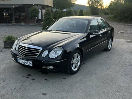 Чорний Мерседес Е-Клас, об'ємом двигуна 2.2 л та пробігом 418 тис. км за 8500 $, фото 1 на Automoto.ua