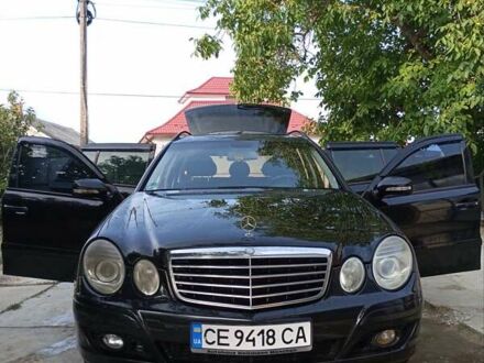 Мерседес Е-Класс 2007 в Черновцах на Automoto.ua Черный Мерседес Е-Класс, объемом двигателя 2.2 л и пробегом 470 тыс. км за 7200 $, фото 1 на Automoto.ua