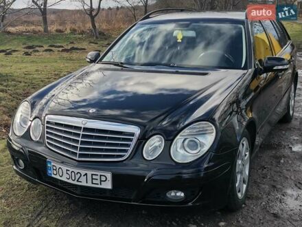 Мерседес Е-Класс 2007 в Тернополе на Automoto.ua Черный Мерседес Е-Класс, объемом двигателя 2.15 л и пробегом 420 тыс. км за 7500 $, фото 1 на Automoto.ua