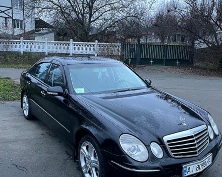 Черный Мерседес Е-Класс, объемом двигателя 3 л и пробегом 320 тыс. км за 9000 $, фото 1 на Automoto.ua