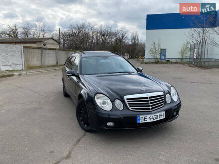 Мерседес Е-Класс 2007 в Николаеве на Automoto.ua Черный Мерседес Е-Класс, объемом двигателя 2.2 л и пробегом 350 тыс. км за 7200 $, фото 1 на Automoto.ua
