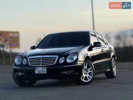 Черный Мерседес Е-Класс, объемом двигателя 3.5 л и пробегом 216 тыс. км за 8500 $, фото 1 на Automoto.ua
