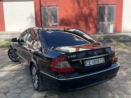 Мерседес Е-Класс 2007 в Вижнице на Automoto.ua Черный Мерседес Е-Класс, объемом двигателя 2.1 л и пробегом 400 тыс. км за 9300 $, фото 1 на Automoto.ua