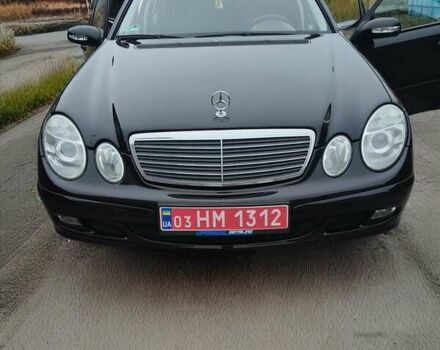 Черный Мерседес Е-Класс, объемом двигателя 1.8 л и пробегом 270 тыс. км за 8650 $, фото 1 на Automoto.ua