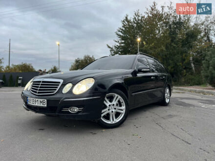 Черный Мерседес Е-Класс, объемом двигателя 1.8 л и пробегом 216 тыс. км за 7500 $, фото 1 на Automoto.ua