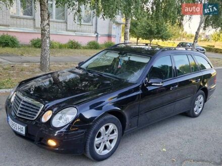 Мерседес Е-Класс 2008 в Белой Церкве на Automoto.ua Черный Мерседес Е-Класс, объемом двигателя 2.2 л и пробегом 363 тыс. км за 7300 $, фото 1 на Automoto.ua