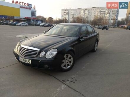 Мерседес Е-Класс 2008 в Запорожье на Automoto.ua Черный Мерседес Е-Класс, объемом двигателя 2.15 л и пробегом 295 тыс. км за 10500 $, фото 1 на Automoto.ua