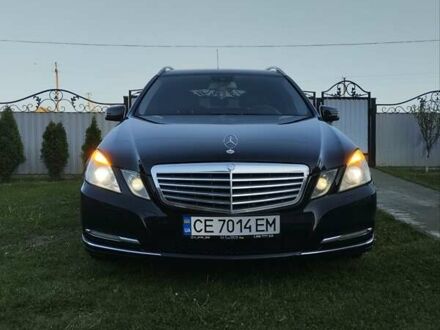 Мерседес Е-Класс 2010 в Черновцах на Automoto.ua Черный Мерседес Е-Класс, объемом двигателя 2.14 л и пробегом 335 тыс. км за 9000 $, фото 1 на Automoto.ua