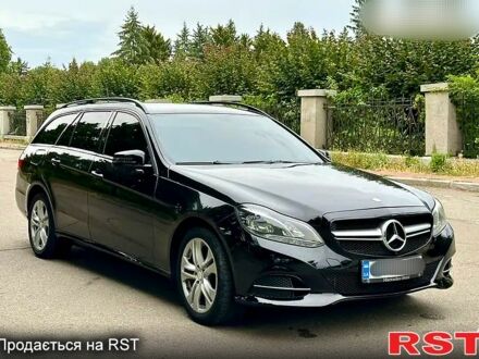 Черный Мерседес Е-Класс, объемом двигателя 2.2 л и пробегом 190 тыс. км за 13500 $, фото 1 на Automoto.ua