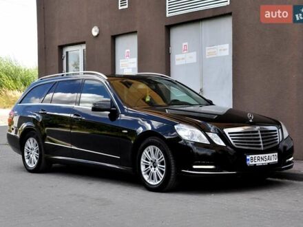 Мерседес Е-Клас 2011 у Львові на Automoto.ua Чорний Мерседес Е-Клас, об'ємом двигуна 2.2 л та пробігом 360 тис. км за 9500 $, фото 1 на Automoto.ua