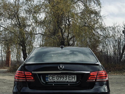Мерседес Е-Клас 2013 у Сторожинце на Automoto.ua Чорний Мерседес Е-Клас, об'ємом двигуна 2.14 л та пробігом 229 тис. км за 21001 $, фото 1 на Automoto.ua