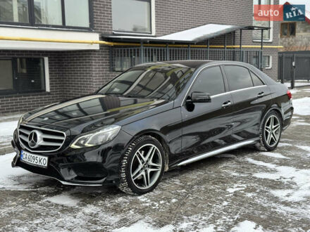 Черный Мерседес Е-Класс, объемом двигателя 2.2 л и пробегом 238 тыс. км за 18300 $, фото 1 на Automoto.ua