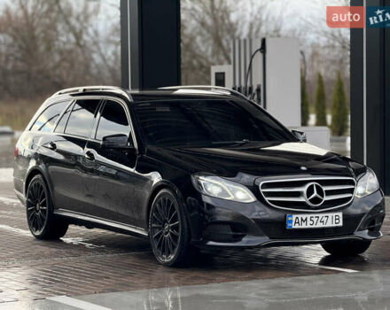 Черный Мерседес Е-Класс, объемом двигателя 2.2 л и пробегом 412 тыс. км за 9999 $, фото 1 на Automoto.ua