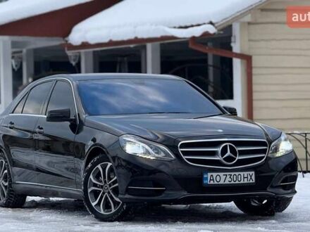 Мерседес Е-Класс 2014 в Межгорье на Automoto.ua Черный Мерседес Е-Класс, объемом двигателя 2.14 л и пробегом 313 тыс. км за 20000 $, фото 1 на Automoto.ua