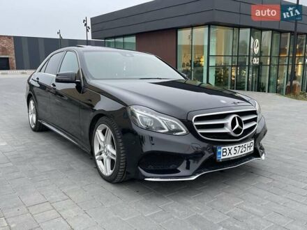 Мерседес Е-Класс 2015 в Хмельницком на Automoto.ua Черный Мерседес Е-Класс, объемом двигателя 2.14 л и пробегом 279 тыс. км за 21000 $, фото 1 на Automoto.ua