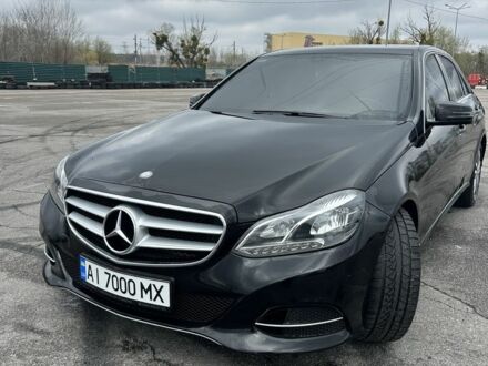 Черный Мерседес Е-Класс, объемом двигателя 2.2 л и пробегом 237 тыс. км за 17300 $, фото 1 на Automoto.ua