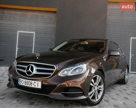 Мерседес Е-Клас 2013 у Тернополі на Automoto.ua Коричневий Мерседес Е-Клас, об'ємом двигуна 2.14 л та пробігом 222 тис. км за 20700 $, фото 2 на Automoto.ua