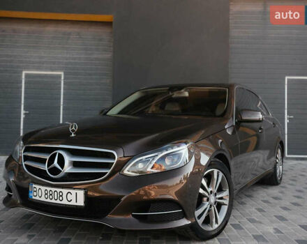 Мерседес Е-Клас 2013 у Тернополі на Automoto.ua Коричневий Мерседес Е-Клас, об'ємом двигуна 2.14 л та пробігом 222 тис. км за 20700 $, фото 5 на Automoto.ua