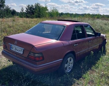 Красный Мерседес Е-Класс, объемом двигателя 3 л и пробегом 999 тыс. км за 3000 $, фото 3 на Automoto.ua