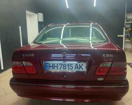 Мерседес Е-Класс 1999 в Измаиле на Automoto.ua Красный Мерседес Е-Класс, объемом двигателя 2.2 л и пробегом 156 тыс. км за 7100 $, фото 11 на Automoto.ua