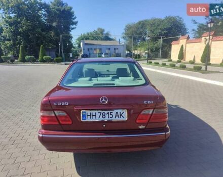 Мерседес Е-Класс 1999 в Измаиле на Automoto.ua Красный Мерседес Е-Класс, объемом двигателя 2.2 л и пробегом 156 тыс. км за 7100 $, фото 9 на Automoto.ua