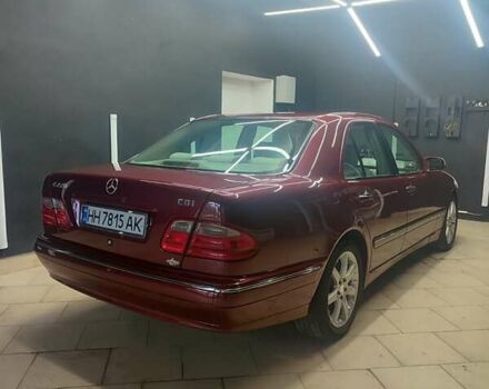 Мерседес Е-Класс 1999 в Измаиле на Automoto.ua Красный Мерседес Е-Класс, объемом двигателя 2.2 л и пробегом 156 тыс. км за 7100 $, фото 13 на Automoto.ua