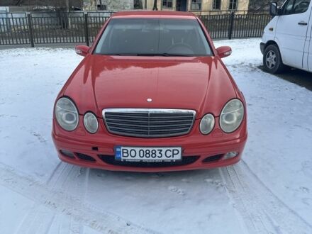 Червоний Мерседес Е-Клас, об'ємом двигуна 2.1 л та пробігом 238 тис. км за 6500 $, фото 1 на Automoto.ua