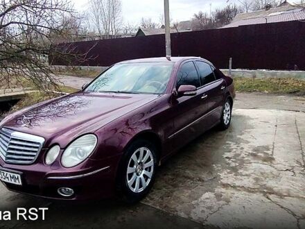 Мерседес Е-Класс 2007 в Запорожье на Automoto.ua Красный Мерседес Е-Класс, объемом двигателя 3 л и пробегом 390 тыс. км за 7350 $, фото 1 на Automoto.ua