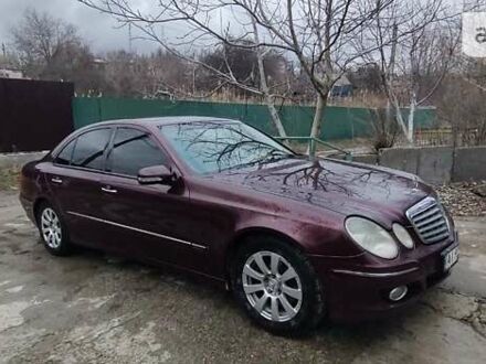 Мерседес Е-Класс 2007 в Запорожье на Automoto.ua Красный Мерседес Е-Класс, объемом двигателя 3 л и пробегом 378 тыс. км за 6900 $, фото 1 на Automoto.ua