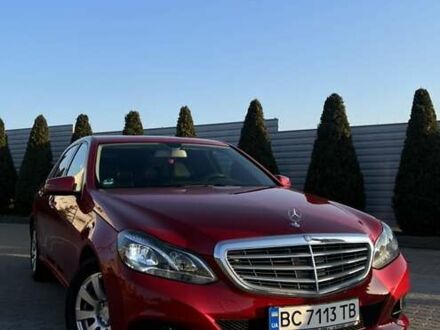 Мерседес Е-Класс 2014 в Львове на Automoto.ua Красный Мерседес Е-Класс, объемом двигателя 2.2 л и пробегом 393 тыс. км за 14700 $, фото 1 на Automoto.ua