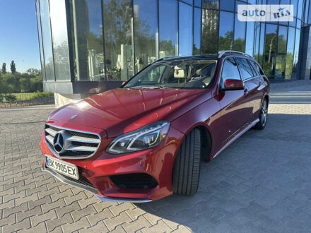 Мерседес Е-Класс 2014 в Ровно на Automoto.ua Красный Мерседес Е-Класс, объемом двигателя 3.5 л и пробегом 124 тыс. км за 18500 $, фото 1 на Automoto.ua