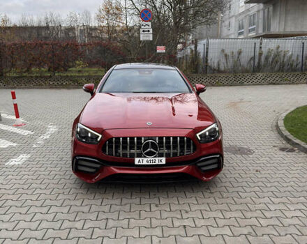 Красный Мерседес Е-Класс, объемом двигателя 3 л и пробегом 105 тыс. км за 34000 $, фото 1 на Automoto.ua