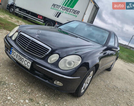 Мерседес Е-Клас 2004 у Тернополі на Automoto.ua Мерседес Е-Клас, об'ємом двигуна 2.7 л та пробігом 322 тис. км за 8500 $, фото 1 на Automoto.ua