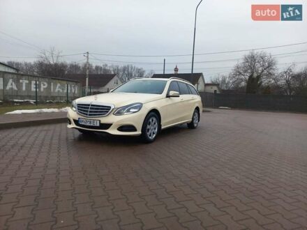 Мерседес Е-Класс 2013 в Житомире на Automoto.ua Желтый Мерседес Е-Класс, объемом двигателя 2.1 л и пробегом 400 тыс. км за 9500 $, фото 1 на Automoto.ua