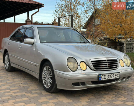 Мерседес Е-Клас 2000 у Сторожинце на Automoto.ua Сірий Мерседес Е-Клас, об'ємом двигуна 2.7 л та пробігом 346 тис. км за 5200 $, фото 34 на Automoto.ua