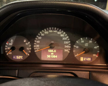 Серый Мерседес Е-Класс, объемом двигателя 3.2 л и пробегом 361 тыс. км за 5000 $, фото 30 на Automoto.ua