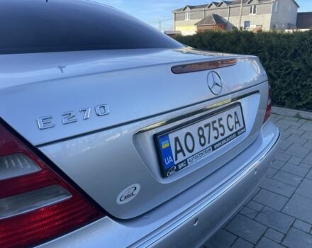 Серый Мерседес Е-Класс, объемом двигателя 2.7 л и пробегом 349 тыс. км за 5600 $, фото 7 на Automoto.ua