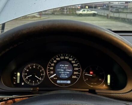 Серый Мерседес Е-Класс, объемом двигателя 2.69 л и пробегом 428 тыс. км за 7200 $, фото 10 на Automoto.ua