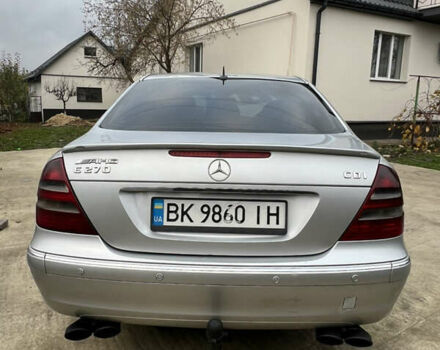 Серый Мерседес Е-Класс, объемом двигателя 2.7 л и пробегом 370 тыс. км за 5550 $, фото 14 на Automoto.ua