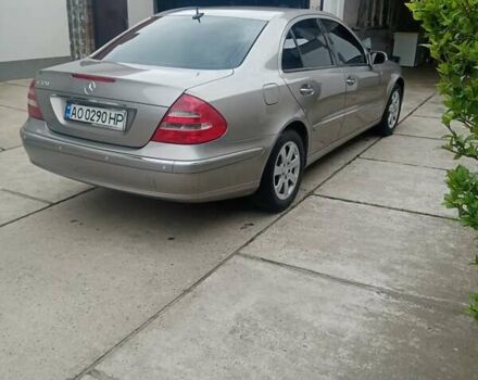Мерседес Е-Класс 2003 в Береговом на Automoto.ua Серый Мерседес Е-Класс, объемом двигателя 3.2 л и пробегом 340 тыс. км за 6500 $, фото 3 на Automoto.ua