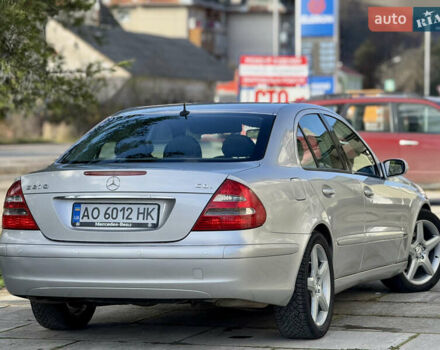 Сірий Мерседес Е-Клас, об'ємом двигуна 2.7 л та пробігом 400 тис. км за 8300 $, фото 9 на Automoto.ua