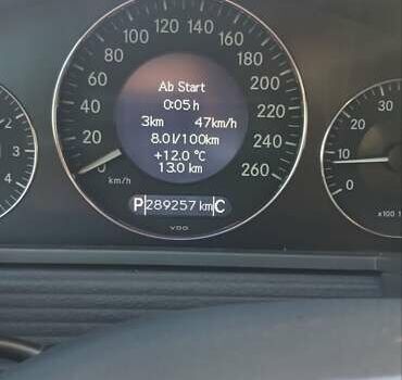 Серый Мерседес Е-Класс, объемом двигателя 1.8 л и пробегом 289 тыс. км за 7150 $, фото 16 на Automoto.ua