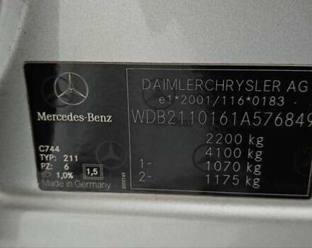 Сірий Мерседес Е-Клас, об'ємом двигуна 2.69 л та пробігом 360 тис. км за 7777 $, фото 36 на Automoto.ua