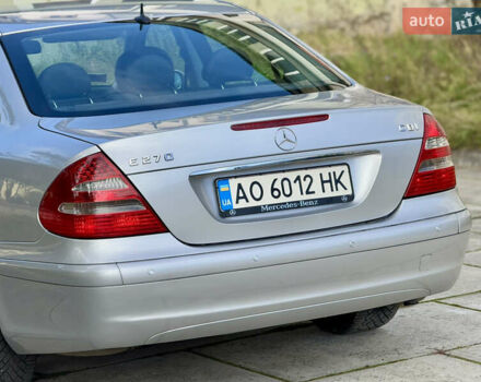 Сірий Мерседес Е-Клас, об'ємом двигуна 2.7 л та пробігом 400 тис. км за 8300 $, фото 32 на Automoto.ua