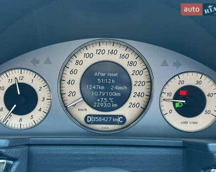 Серый Мерседес Е-Класс, объемом двигателя 3 л и пробегом 358 тыс. км за 8500 $, фото 35 на Automoto.ua