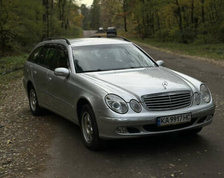 Мерседес Е-Класс 2003 в Киеве на Automoto.ua Серый Мерседес Е-Класс, объемом двигателя 2.2 л и пробегом 380 тыс. км за 5300 $, фото 3 на Automoto.ua