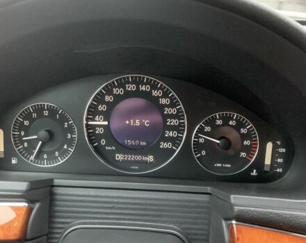 Сірий Мерседес Е-Клас, об'ємом двигуна 2 л та пробігом 240 тис. км за 7750 $, фото 6 на Automoto.ua