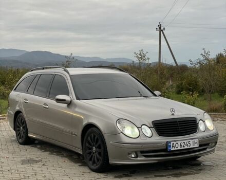 Мерседес Е-Клас 2005 у Хусте на Automoto.ua Сірий Мерседес Е-Клас, об'ємом двигуна 3 л та пробігом 383 тис. км за 7700 $, фото 2 на Automoto.ua